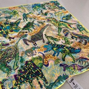 LUSH knot wrap dinosaurs